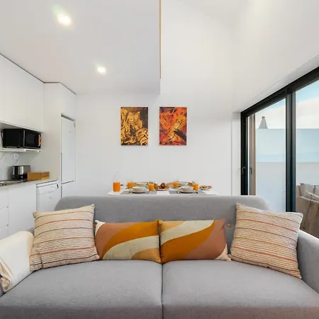 아파트 Whome Riverside View Premium W/ Ac & Terrace 포르투