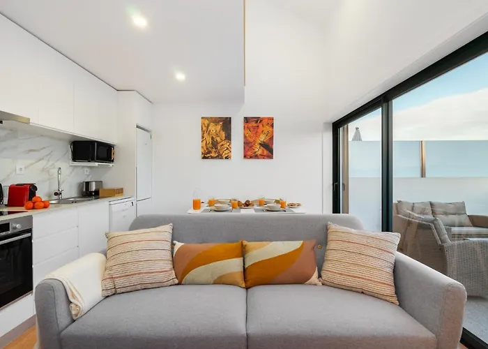 דירה Whome Riverside View Premium W/ Ac & Terrace פורטו